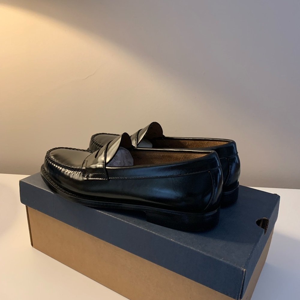 GH Bass & Co. leather loafer in black